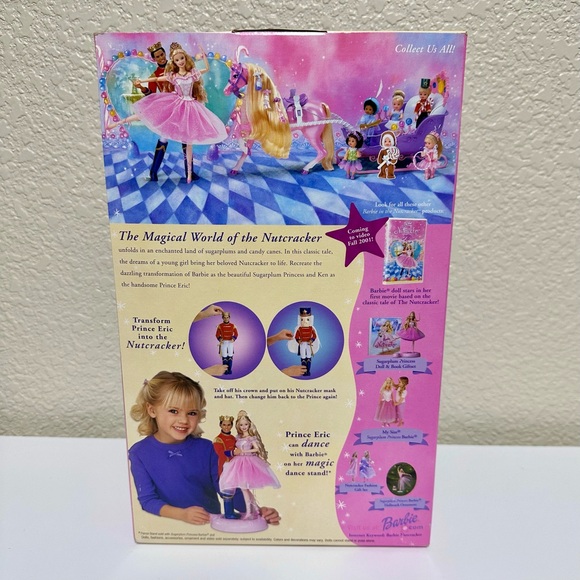 NEW Vintage 2001 Barbie Ken as Prince Eric in The Nutcracker Doll Mattel 50793 - Picture 4 of 4
